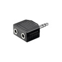 Goobay | Headphone AUX adapter; 3.5 mm jack 1-to-2