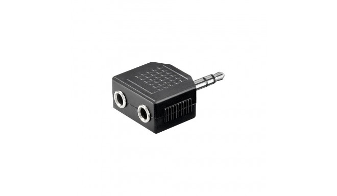 Goobay | Headphone AUX adapter; 3.5 mm jack 1-to-2
