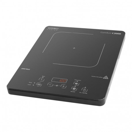 Caso | Free standing table hob | Comfort C2000 | Number of burners/cooking zones 1 | Sensor | Induct