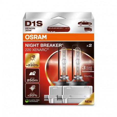 Osram D1S Xenarc Night Breaker 220 - 3-aastane garantii