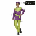 Costume for Children Haystack Purple (4 Pcs) - 7-9 Years