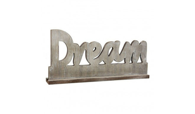 Puidust Märk Dream 110792 Pruun 40 x 5 x 19 cm