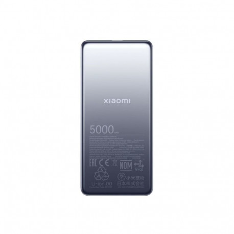 Xiaomi Ultra Slim Power Bank | 5000 mAh | USB-C | Gray