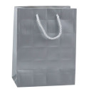 Torba Prezentowa Kwadraty Strukturalne Elegancka 23 x 18 x 10 cm