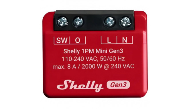 Shelly Plus 1PM Mini Gen3
