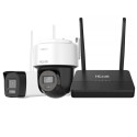 HiLook IKS-2044PH Easylink Wi-Fi 6 Bezvadu Video Komplekts 4MP Bullet + PT Dome Kamera + WiFi NVS
