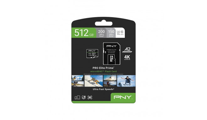Memory card microSDXC Elite Prime 512GB + adapter SD