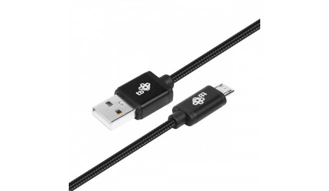 TB cable micro USB - USB 1.5m, black