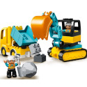 Bricks DUPLO Truck & Tracked Excavator