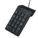 Keyboard - GEMBIRD KPD-U-03 USB Numeric Keypad, Black