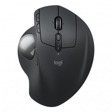 Hiir Logitech MX Ergo S - Graphite, trackball, käe asend reguleeritav, FLOW tehnoloogia, USB-C, aku 