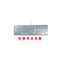 "Cherry KC 6000 SLIM FOR MAC USB silber QWERTZ DE"