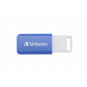 "STICK 64GBUSB 2.0 Verbatim DataBar Blue"