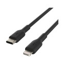 "Belkin Lightning/USB-C Kabel PVC, mfi zertifiziert, 1m schwarz"