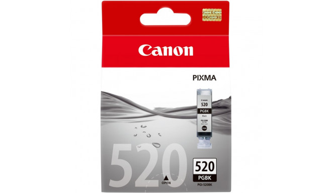 "Canon Tinte PGI-520BK 2932B001 Schwarz bis zu 341 Seiten gemäß ISO/IEC 24711"