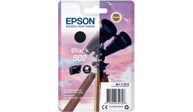 "Epson 502 C13T02V14010 black"