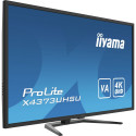"IIYAMA 108cm (43"") X4373UHSU-B1 16:9 2xHDMI+DP+USB black"