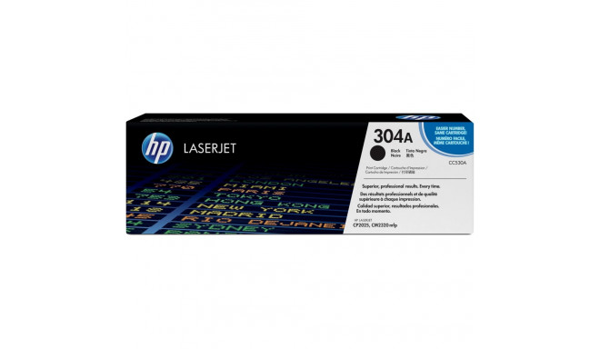 "HP 304A original Colour LaserJet Toner cartridge CC530A black standard capacity 3.500 pages 1-pack 