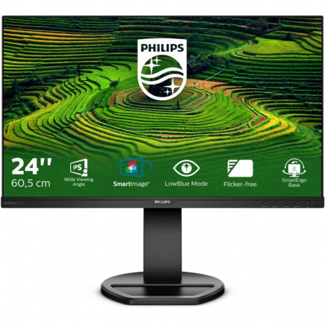 "61cm/24'' (1920x1080) Philips B-Line 241B8QJEB 16:9 FHD IPS 5ms 75Hz HDMI DVI VGA DP Speaker Black"
