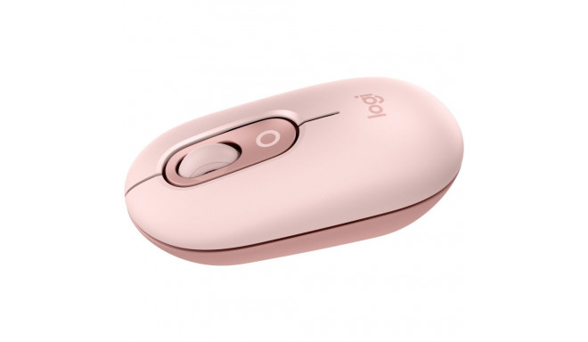 "Logitech POP Mouse with emoji - ROSE"