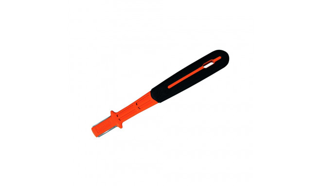 Carbide sharpener with dual-component handle