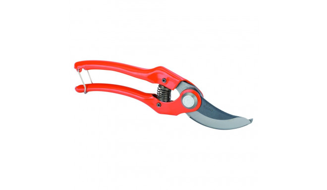 Bacho bypass secateurs with stamped steel handles and angled cutting head 200 mm, max Ø 20mm