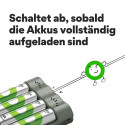 GP ReCyko 4-Porti USB Laadija B441 koos 4xAA 2100mAh akudega