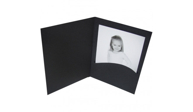 1x100 Daiber Portrait folders Profi-Line  10x15 black