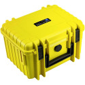 B&W Outdoor Case Type 2000 yellow with foam insert