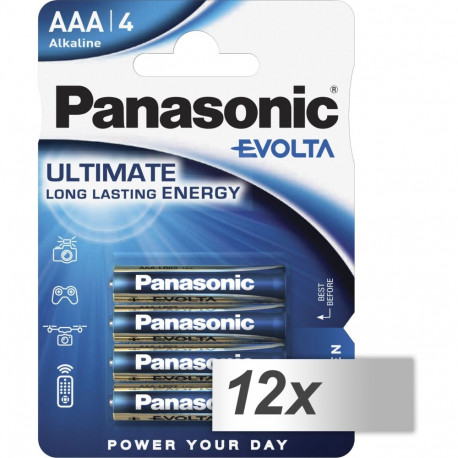12x4 Panasonic Evolta LR 03 Micro Sisemine Pakend