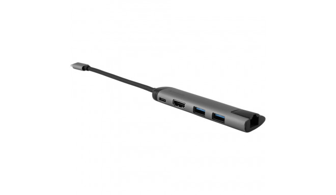 Verbatim USB-C multiport hub USB 3.0 HDMI gigabit ethernet
