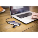 Verbatim USB-C Multipordiga jaotur USB 3.0 HDMI Ethernet SD/microSD