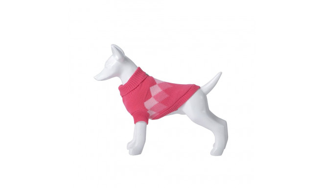Freedog Rhombus roosa kampsun koerale 20cm