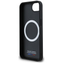 BMW case for IPHONE 16e (SE 4 2025) compatible with MagSafe BMHMPSE424PUOCSK (PU Oversized Stripes) 