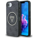 GUESS case for IPHONE 16e (SE 4 2025) compatible with MagSafe GUHMPSE4HG4PRTGK (IML Metal Glitter 4G