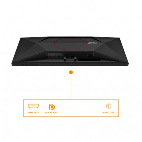 AOC Q27G42XE 27" IPS QHD 16:9 180 Hz 1 ms 2560 x 1440 pikslit 300 cd/m² 2 HDMI-pesa must