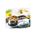 Deep frying pan with 2 handles DEMEYERE Atlantis 7 24 cm