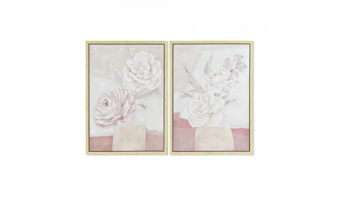 Glezna DKD Home Decor Vāze 50 x 4 x 70 cm Skandināvu (2 gb.)
