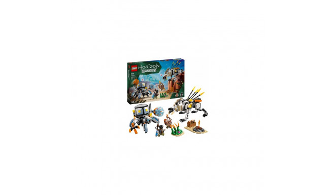 LEGO Aloy un Varl pret Shell-Walker un Sawtooth 77037