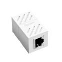 Ugreen RJ45 Vôrgustiku Keystone Jack Inline Coupler Naine Naise 1tk Valge