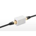 Ugreen RJ45 Vôrgustiku Keystone Jack Inline Coupler Naine Naise 1tk Valge