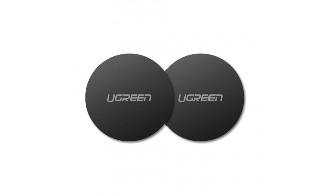 Ugreen Ugreen 2x metallplaati magnetiliste telefonitugede jaoks must (30836)