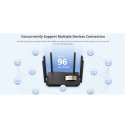 Ruijie RG-EW1200G PRO 1300Mbps Wi-Fi 5 Kahebandi 6 dBi 5 GHz Gigabit x3 LAN Mesh Traadita Ruuter Mus