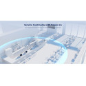 Ruijie RG-EG105GW-X Wi-Fi 6 AX3000 Wi-Fi 6 2976Mbps 4 WAN Ports 5x 5dBi Kõik-ühes Traadita Ruuter Mu