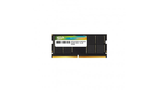 RAM Module - Silicon Power 32GB DDR5 SODIMM 5600MHz CL46 1.1V ECC