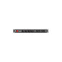 Power Strip - Lanberg Pdu 1u 10a 8x230v 2m Iec Black