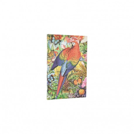 Raamatkalender 2026 18 kuud Paperblanks Tropical Garden Maxi nädal vertikaalne