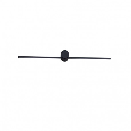 WALL LED LIGHT MODERN SLIM L IP44 BLACK