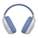 "Logitech Lightspeed G435 Headset full size Bluetooth / 2.4 GHz radio frequency wireless white Disco