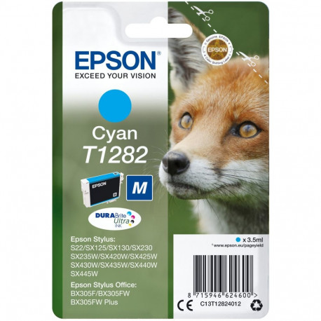 "Epson Tinte T1282 C13T12824012 Cyan"